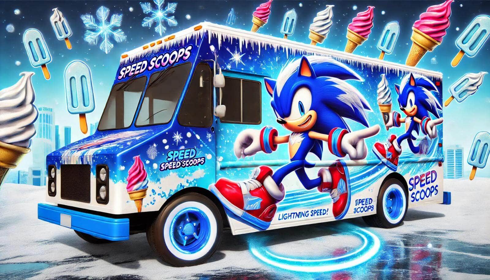 Speed ice cream truck book an event