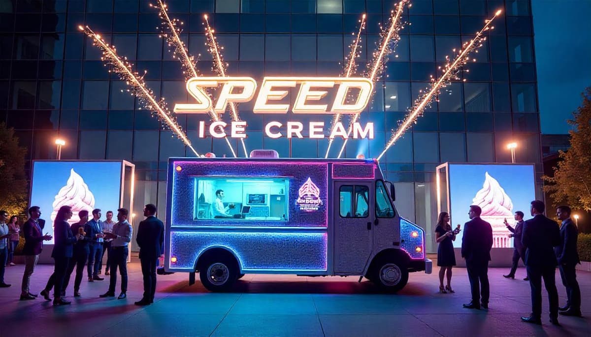 Speed Ice Cream Truck: The Perfect Treat for Launch Parties Bring fun and delicious ice cream to your product launch across MA, RI, and NH.